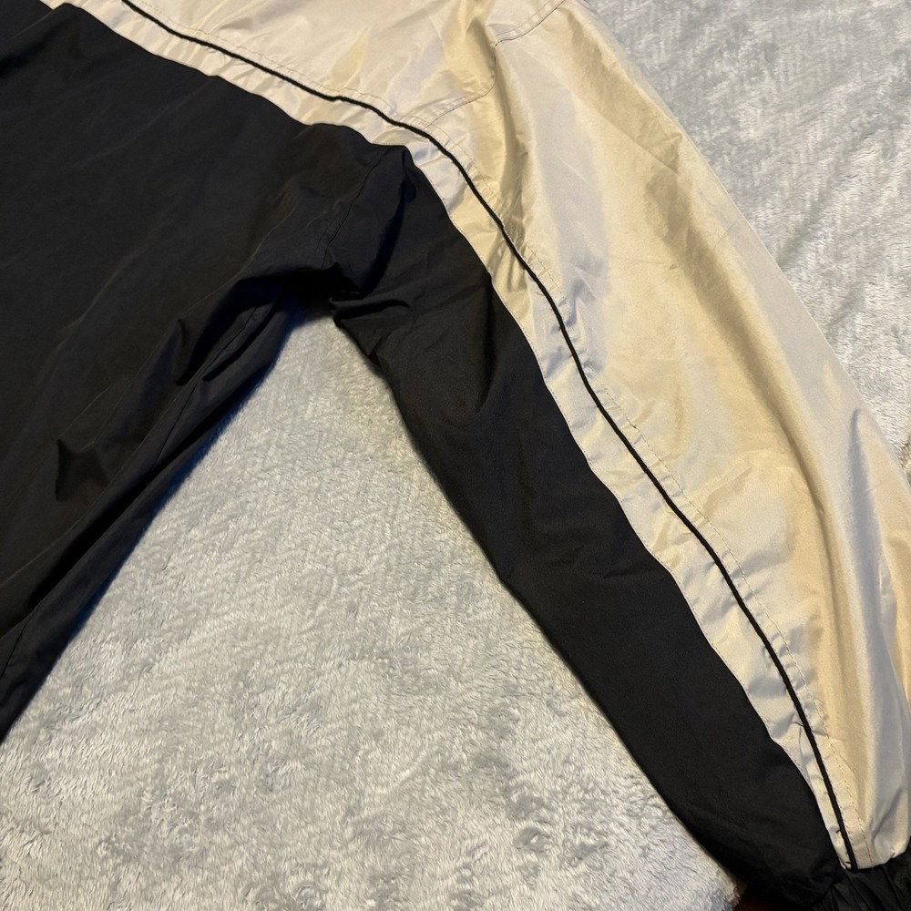 Kenpo Jacket Mens L Black Beige Windbreaker Full Zip Lightweight Vintage 1967 - Picture 8 of 14